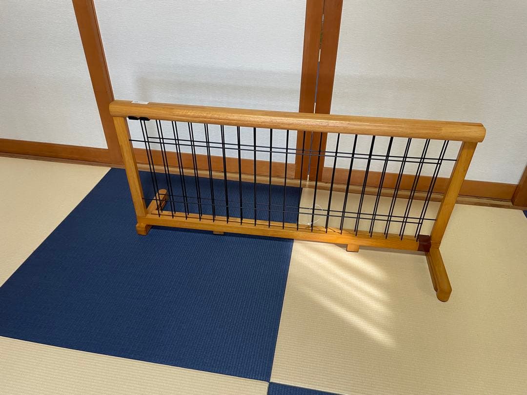 木製ペットゲート 伸縮 長方形セット(最大2.2m×1.8m) 全4セット