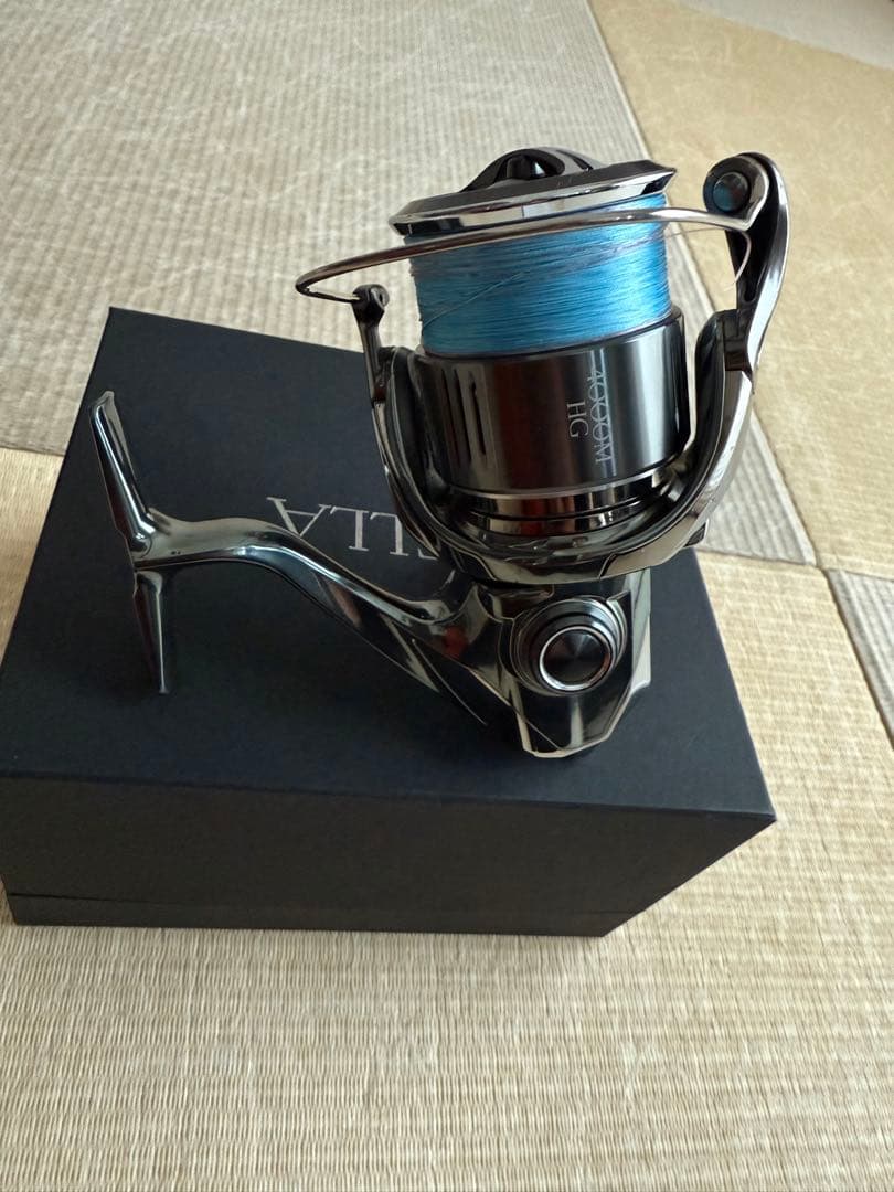 22ステラ4000MHG カスタムハンドルノブ付きリール