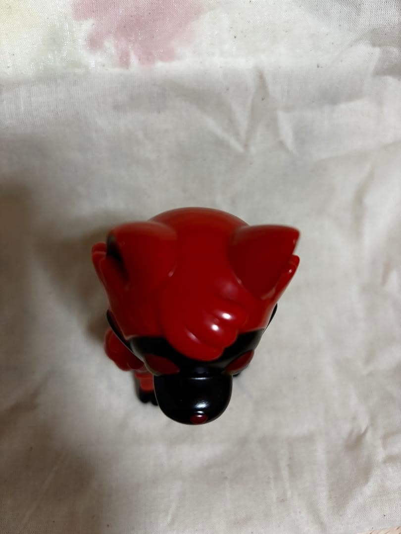 あらいきりこ　おおかみくん　ソフビ　京都カラー　巾着