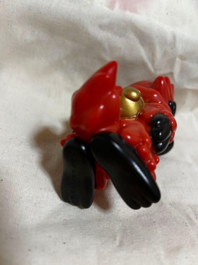 あらいきりこ　おおかみくん　ソフビ　京都カラー　巾着