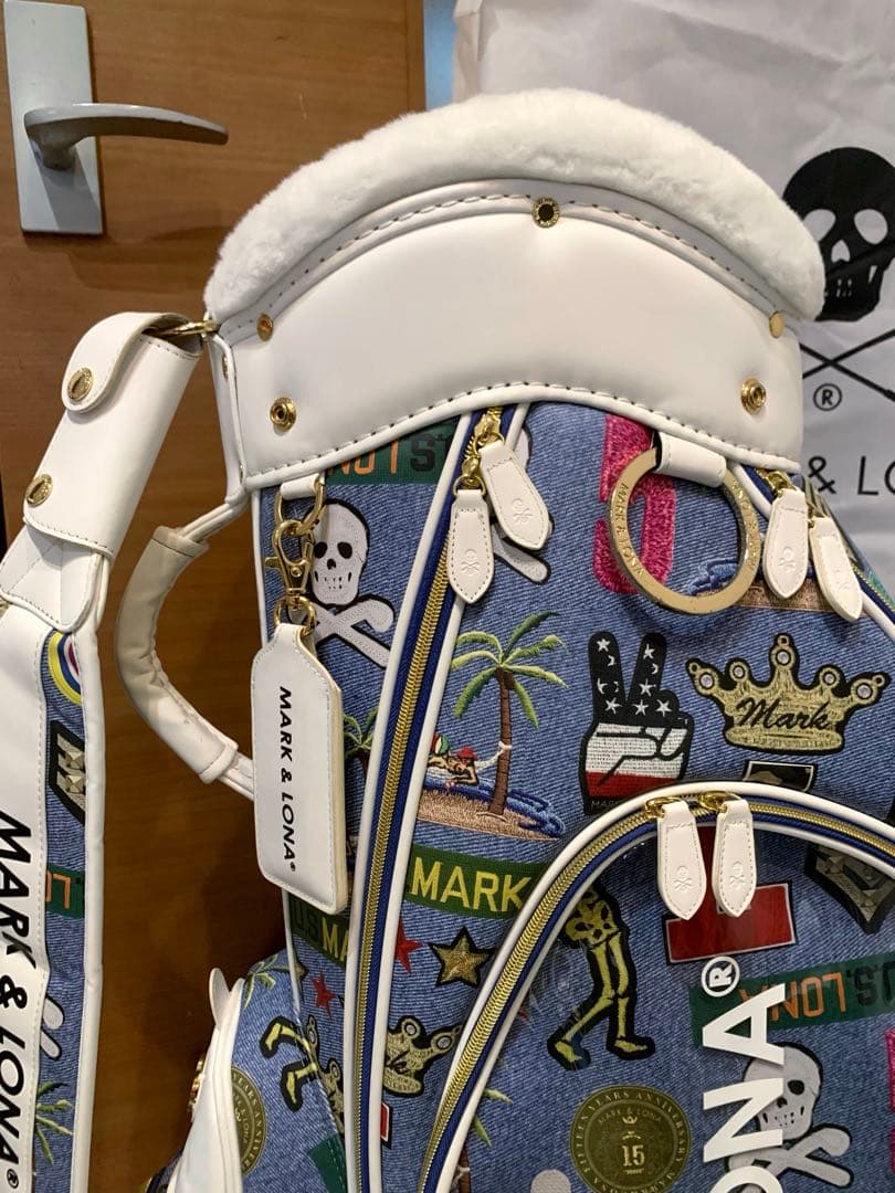 即完売　正規品　良品限定　マークアンドロナ　MARK＆LONA キャディバッグ