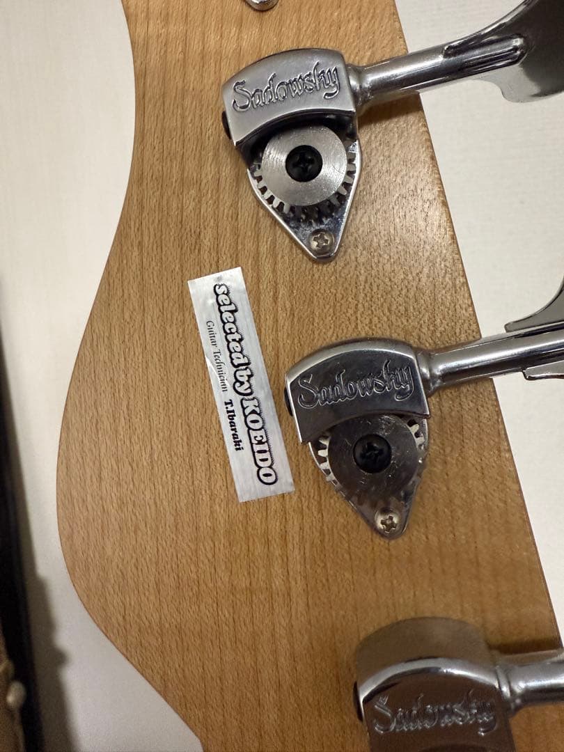 週末まで 3.17kg マスタービルト Sadowsky 光栄堂楽器選抜品