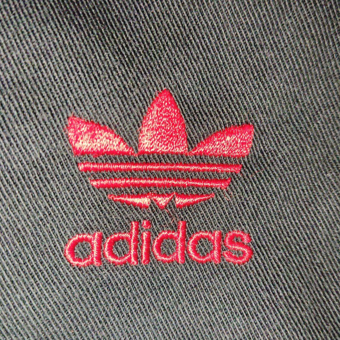 ち*け様 adidas originals ジャージ上下 セットアップ 黒/赤