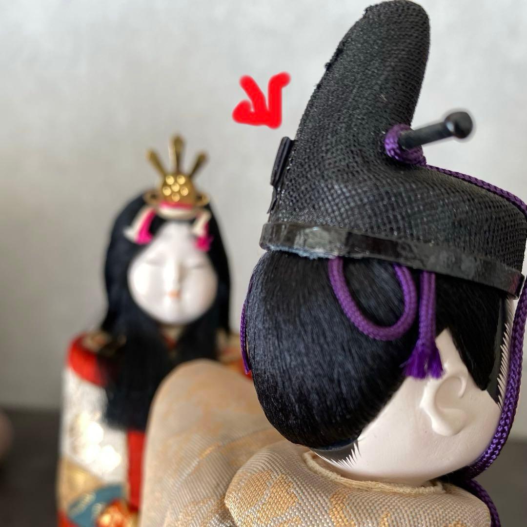 【お値下げ】雛人形 立雛　真多呂人形