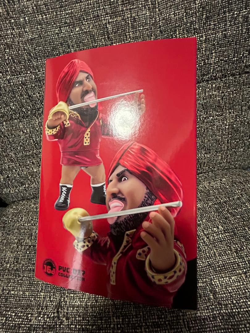 16dソフビコレクション★タイガー・ジェット・シン インドの狂虎アントニオ猪木