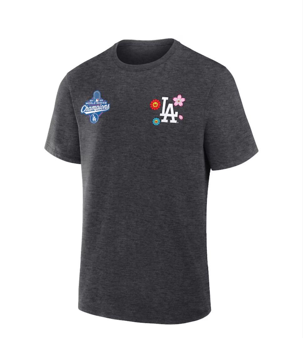 村上隆×ドジャース　2025ワールドシリーズ優勝　Tシャツ　S