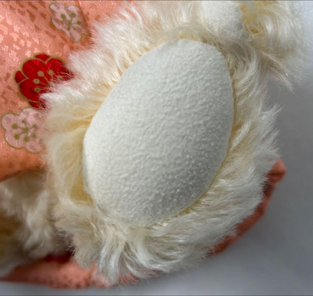 シュタイフ　HINA ひな　テディベア　羽子板つき