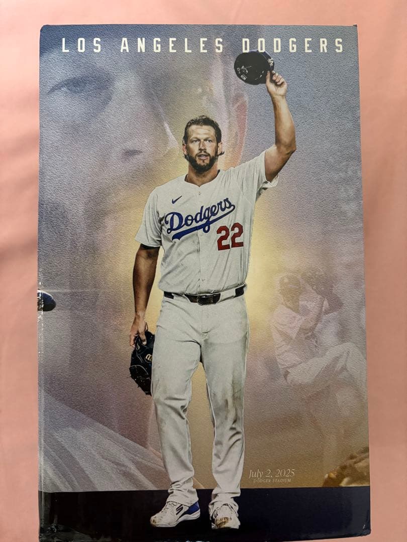 ロサンゼルス・ドジャース クレイトン・カーショウ 3000奪三振記念ボブルヘッド