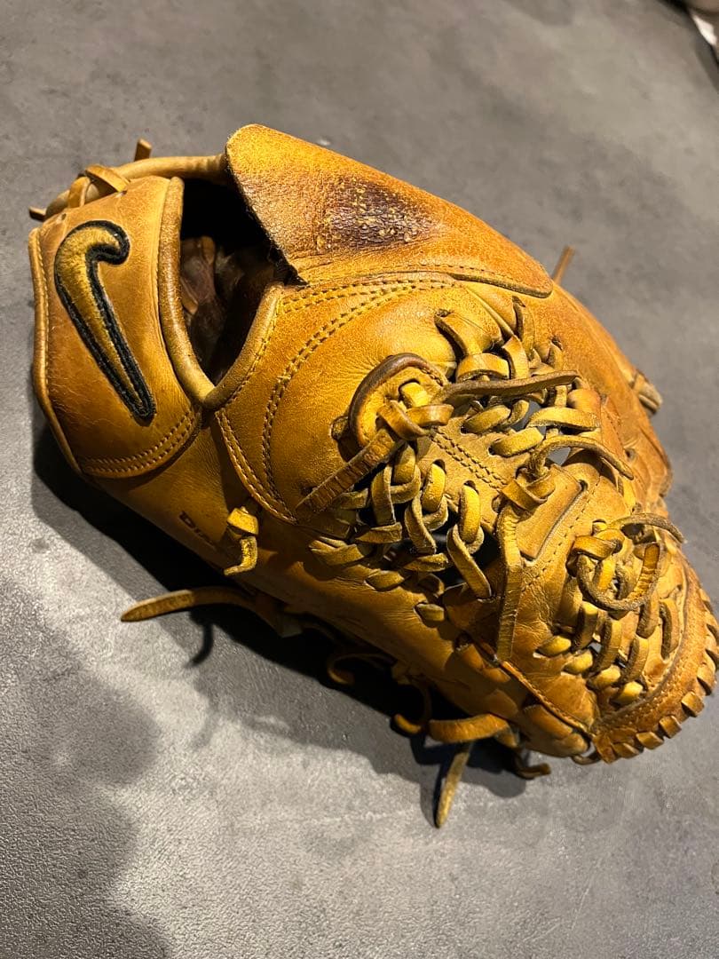 廃盤品Nikeナイキ　一般硬式投手用　高校野球対応