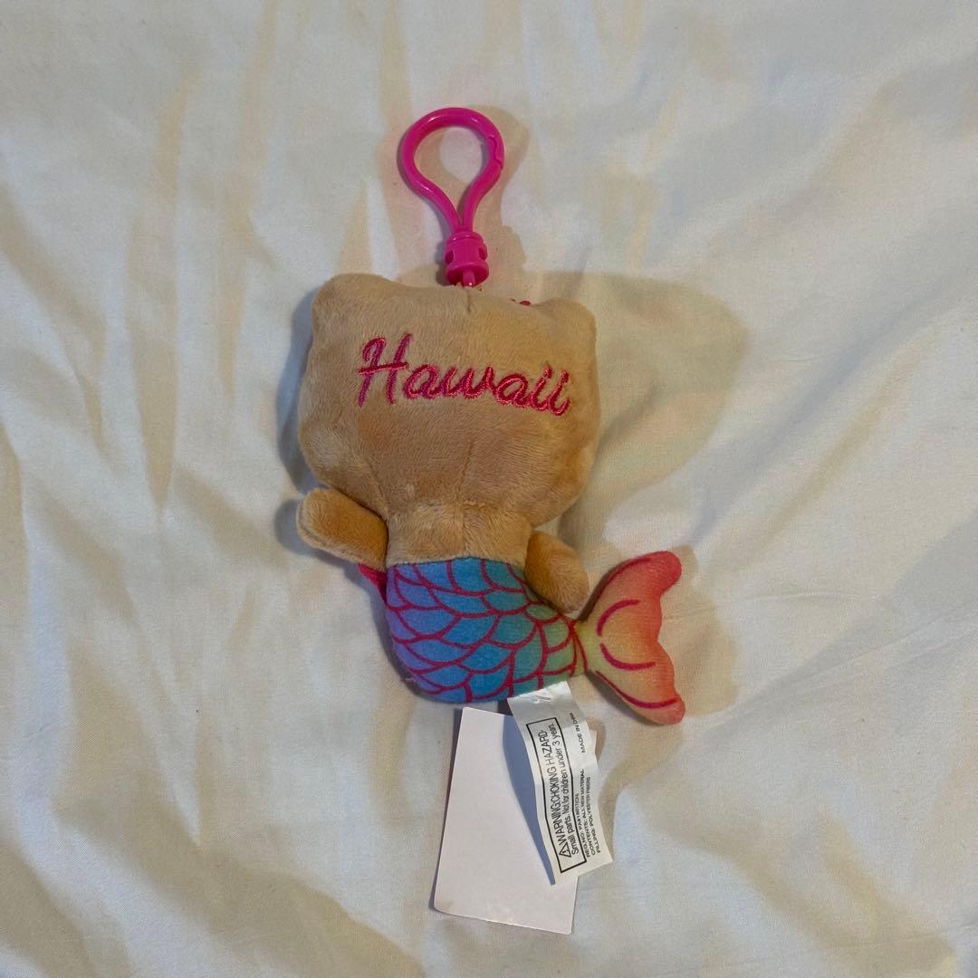 【新品】ハワイ限定　日焼けキティ　マーメイドキティ　キーホルダー　ストラップ