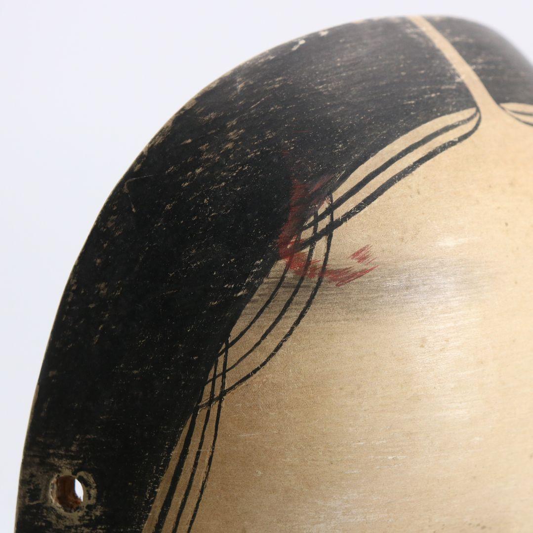 能面 若女 彩色木彫　AC1020