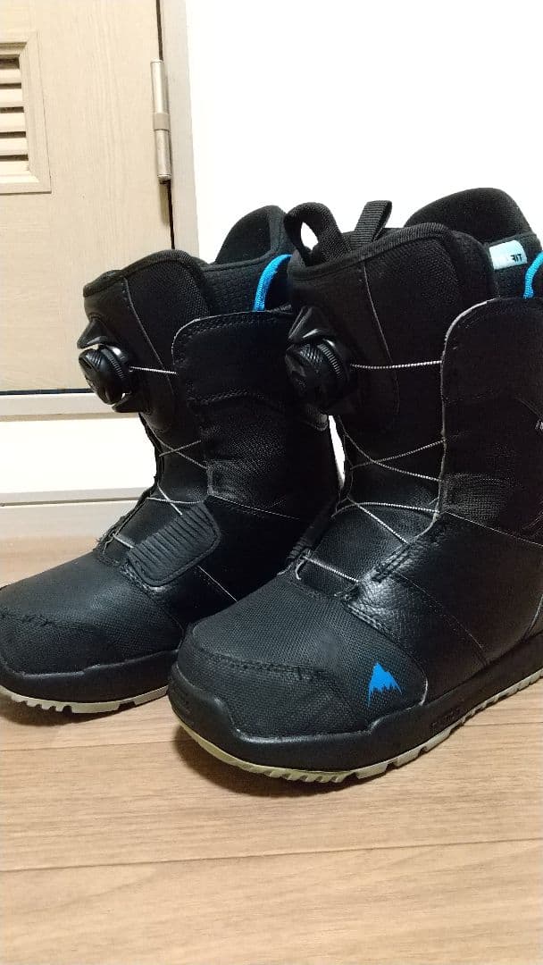 BURTON スノーボードブーツ BOAシステム ブラック　24.5センチ
