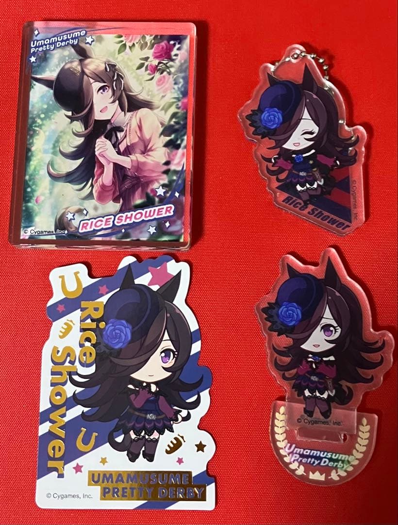 ウマ娘　48種類　ダイソー　セリア　アクリル　スタンド　キーホルダー　ステッカー