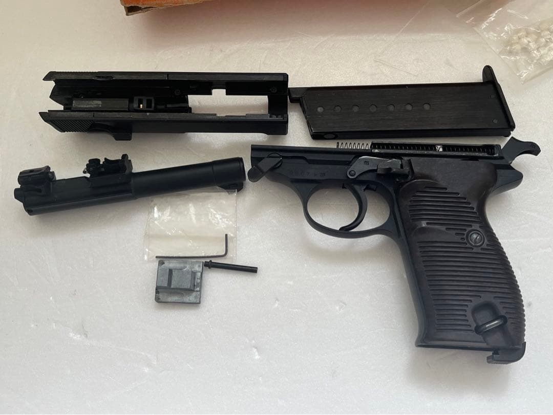 マルゼン ガスブロ ワルサーP38ジャンク