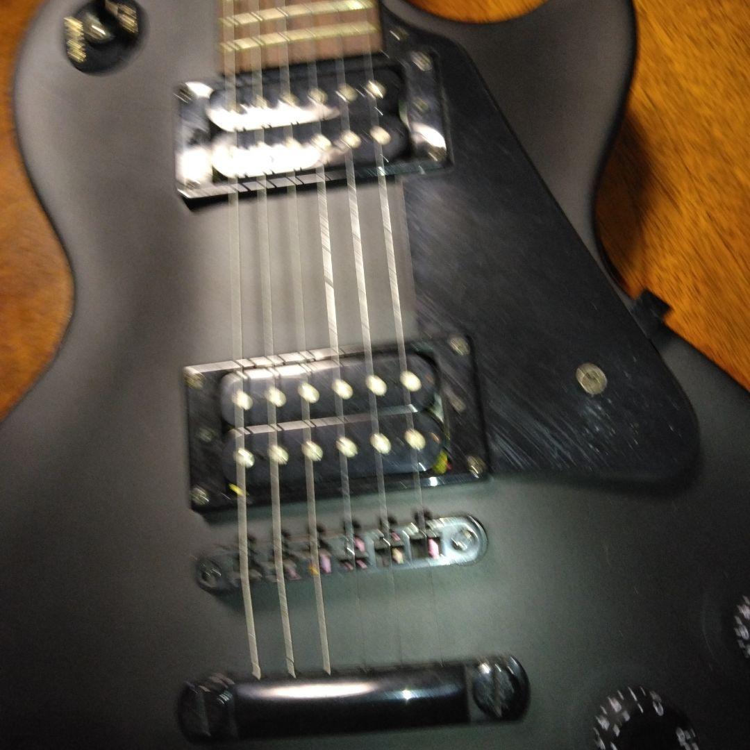 Epiphone Les Paul マットブラック ケルト十字