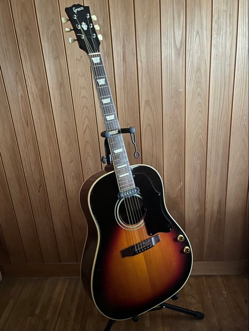 【Greco J-600E 1989年ビンテージ160E 】エレアコ&新品ケース