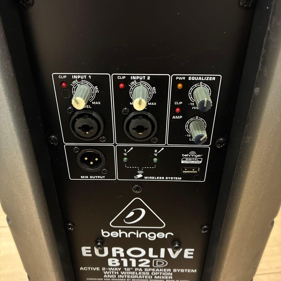 BEHRINGER ベリンガー B112D EUROLIVE パワードスピーカー