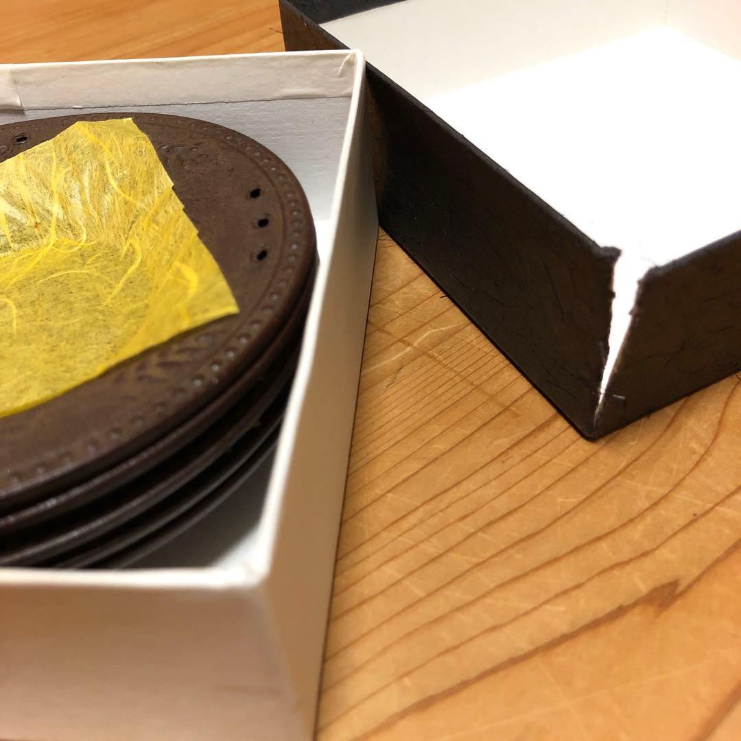 南部鉄器　鈴木盛久工房　茶托 麦　5枚セット