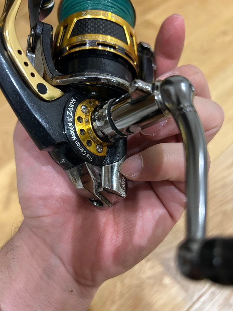 ダイワ トーナメントISO Z 3000LBD レバーブレーキリール