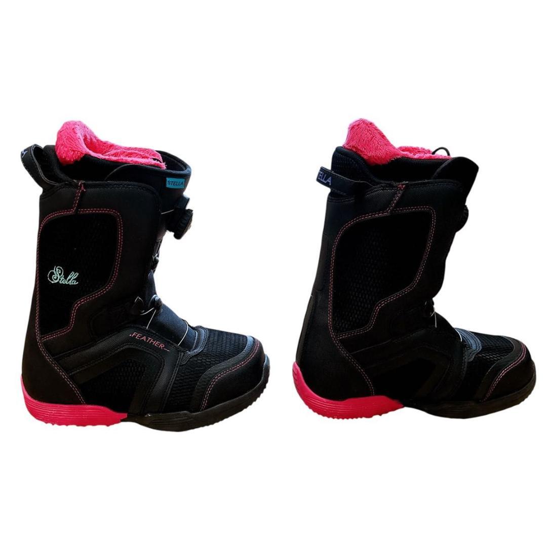 美品 STELLA  スノーボードセット 144cm レディース