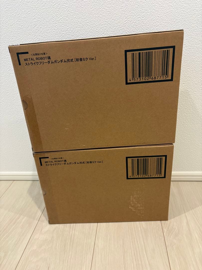 2個　L ROBOT魂 ストライクフリーダムガンダム弐式初音ミク Ver