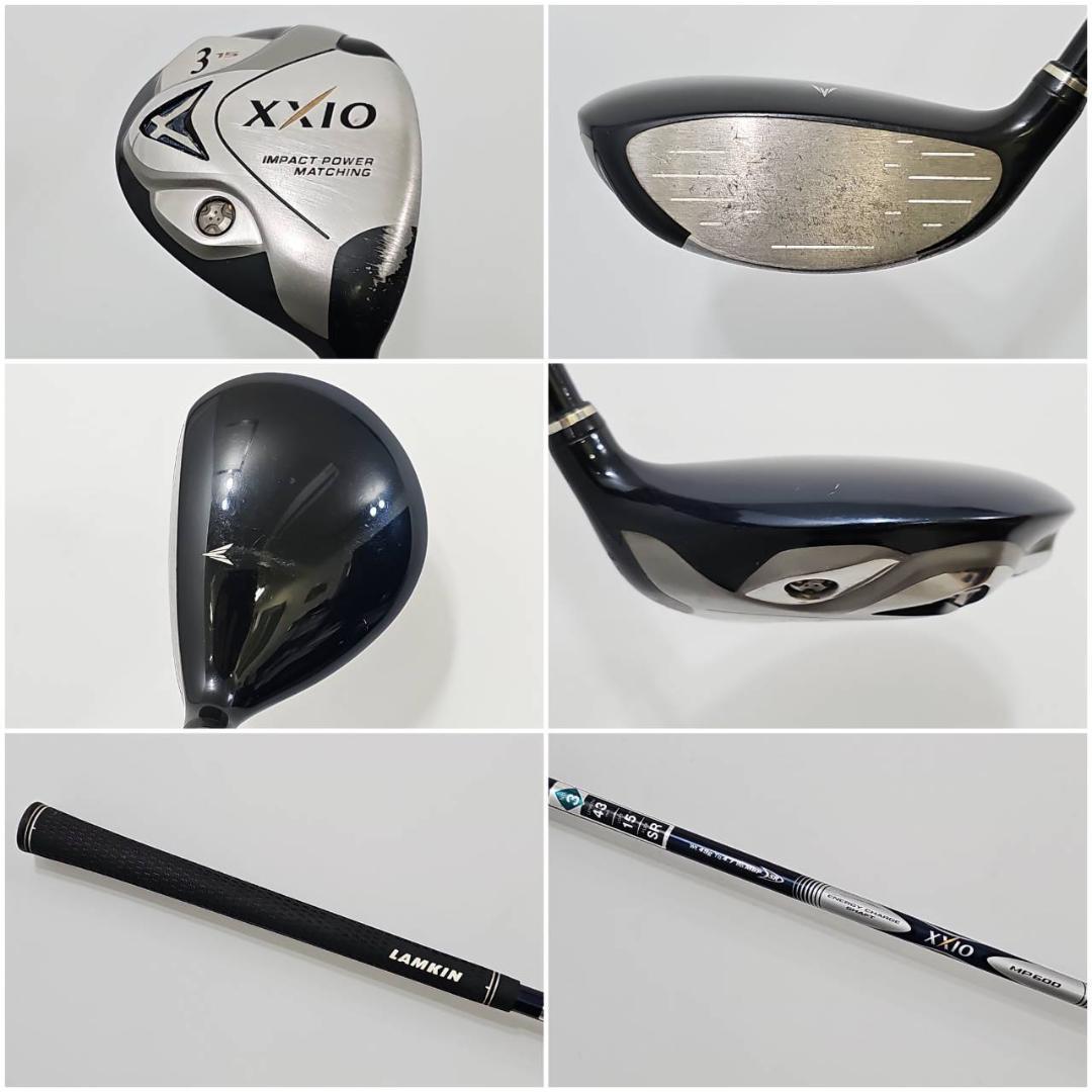 メンズ右利き初心者用　ゼクシオ　6代目　ゴルフクラブセット　K-2385