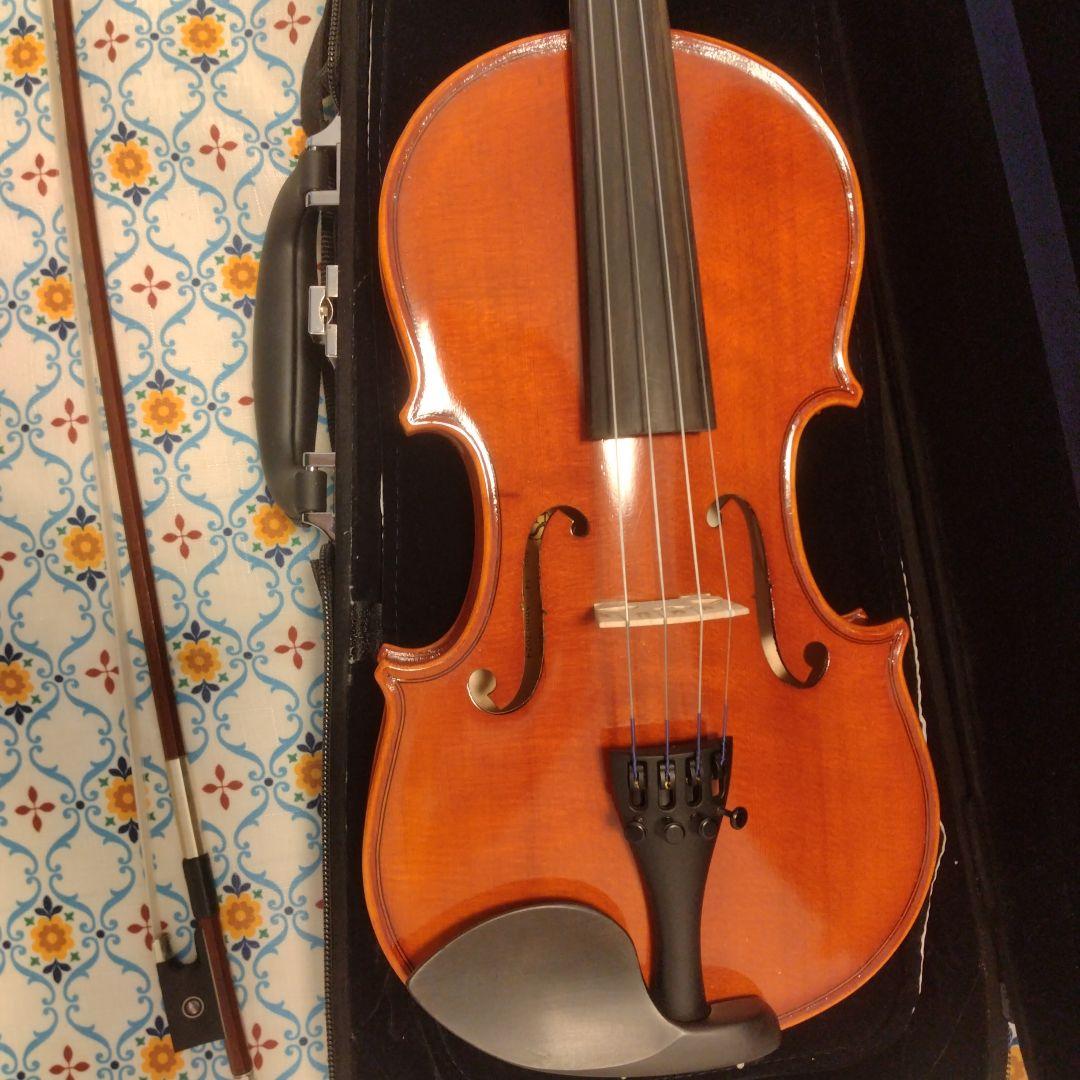 2024年製 Eastman3/4 バイオリン弓毛替済 KUN肩当、松脂、消音器