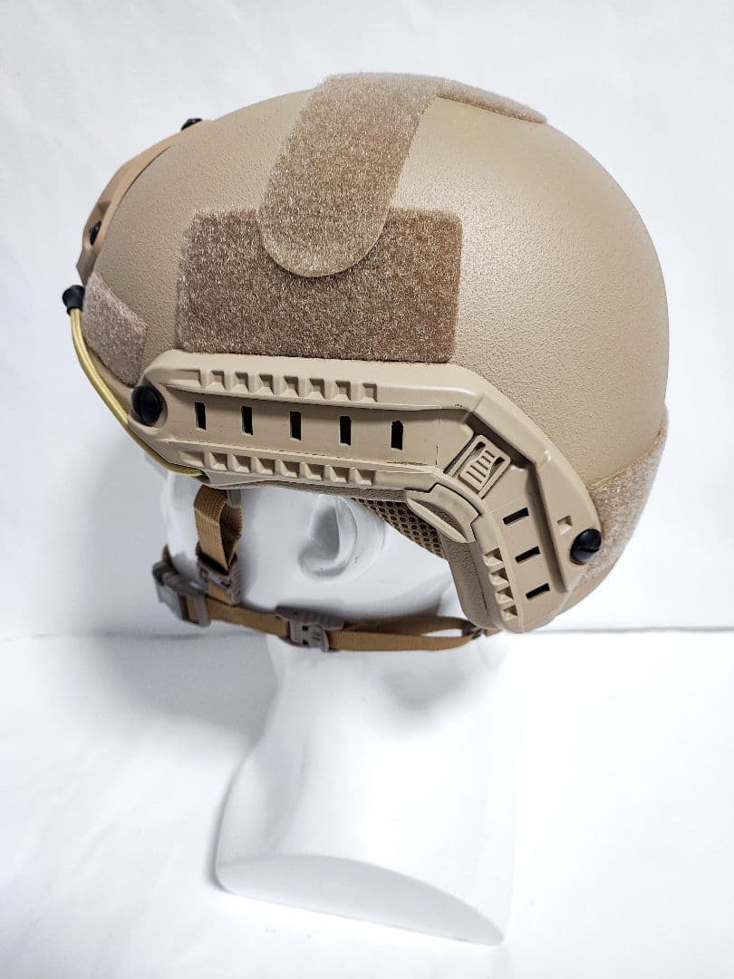 【訳あり】NIJ IIIA レベル3A Fast型 防弾ヘルメット TAN