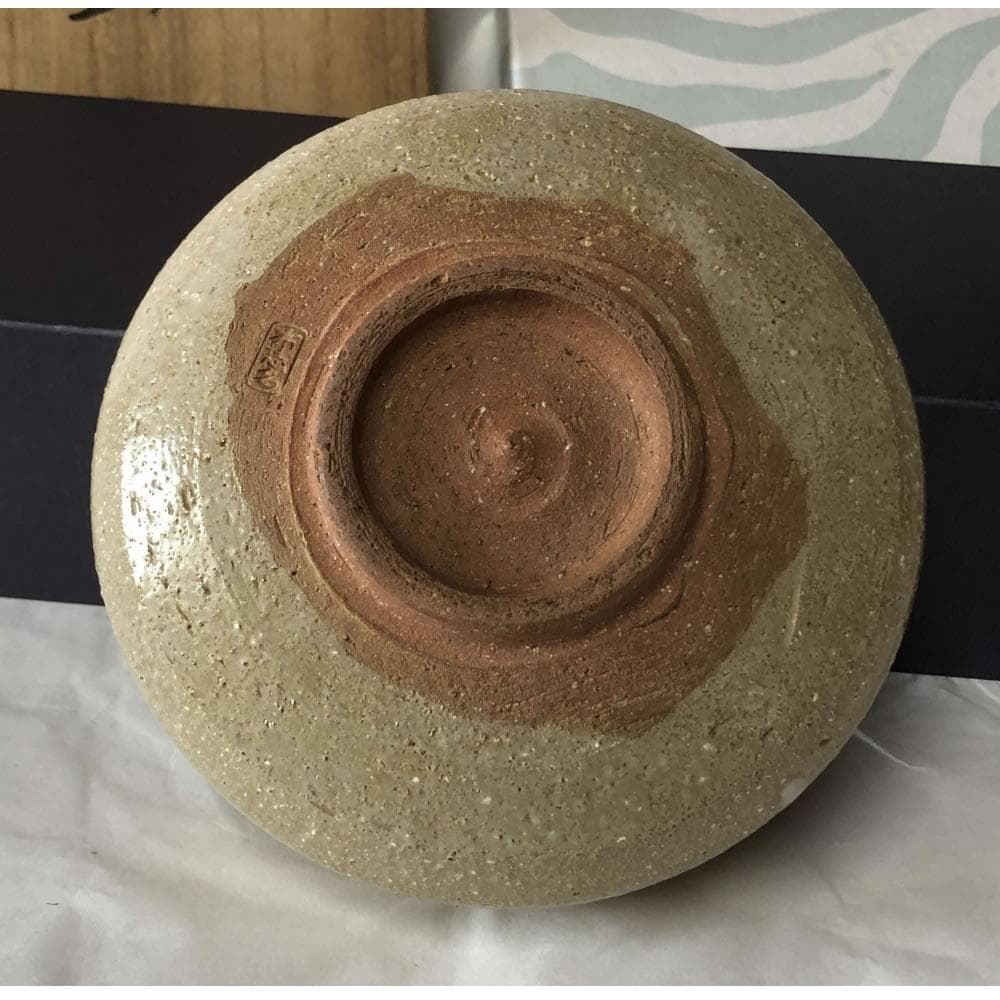 w088 布志名茶碗 合わせ箱 布志名焼 馬盥茶碗 茶碗 抹茶碗 茶道具