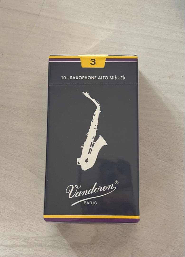Vandoren サックスリード アルト用 3 ２箱