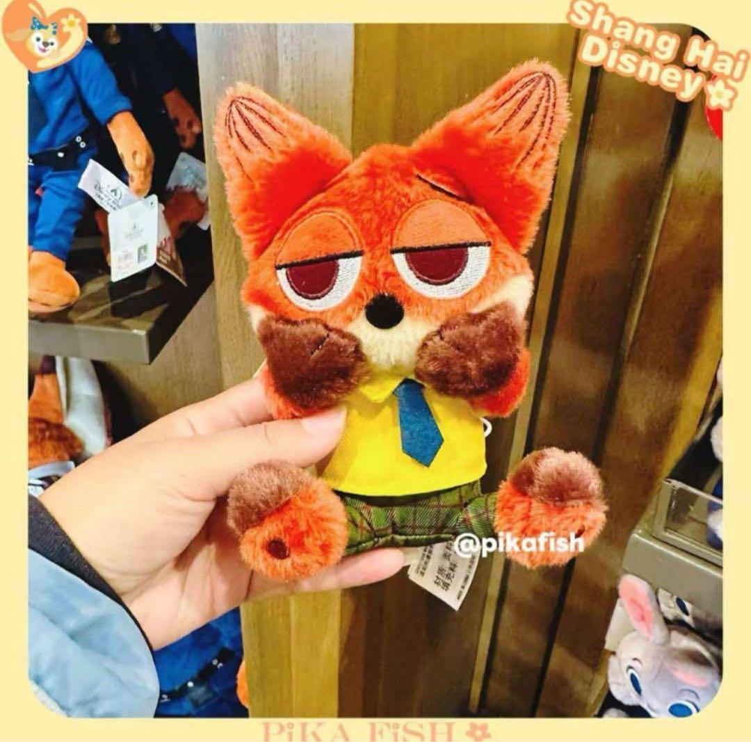 リクエスト2点　ぬいぐるみ　肩のせ　上海ディズニー　ズートピア