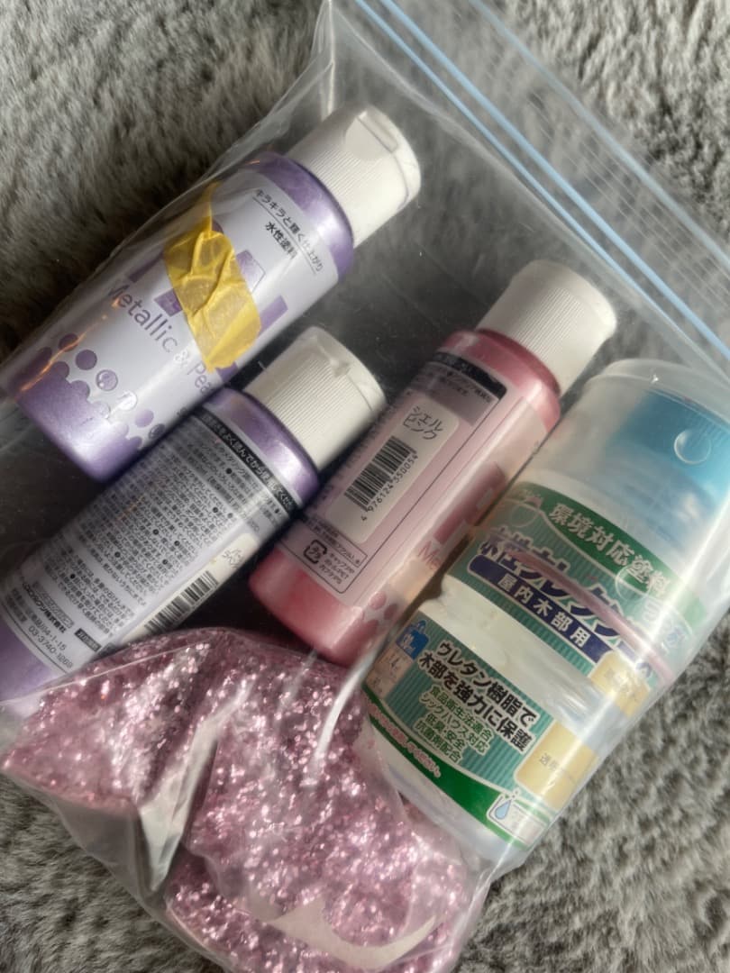 ジャンク品　ギター ボディ　ネック塗料他