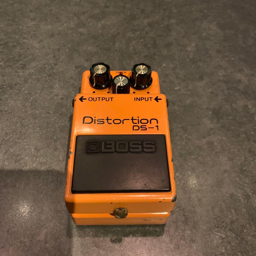 BOSS DS-1 80年製 銀ネジ 全角ハイフン