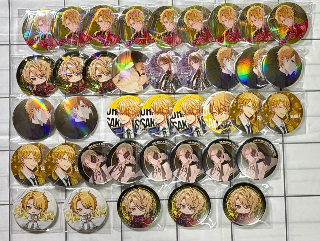 浦島坂田船 夏ツ センラ 缶バッジ まとめ売り