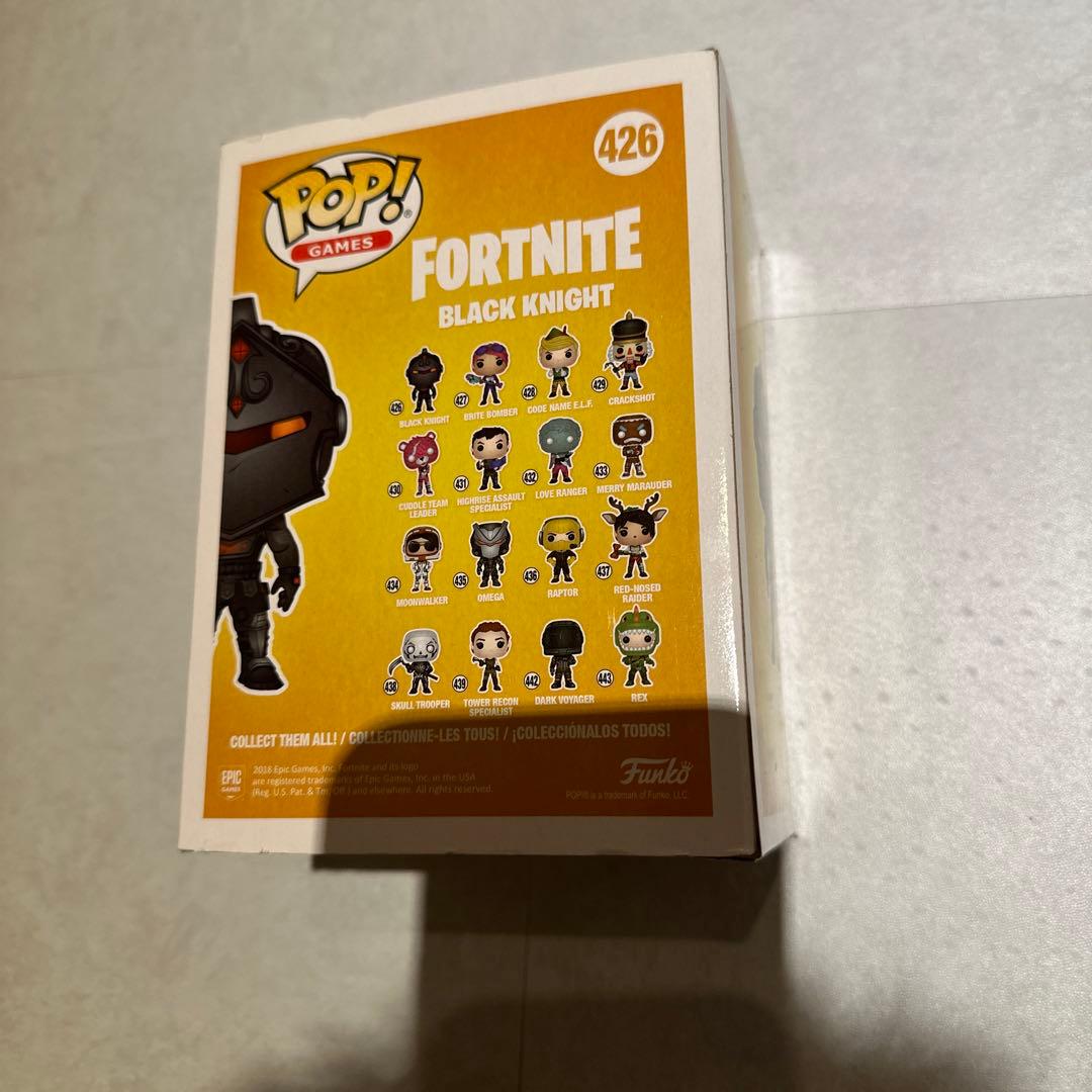 funko pop フォートナイト　ブラックナイト　426