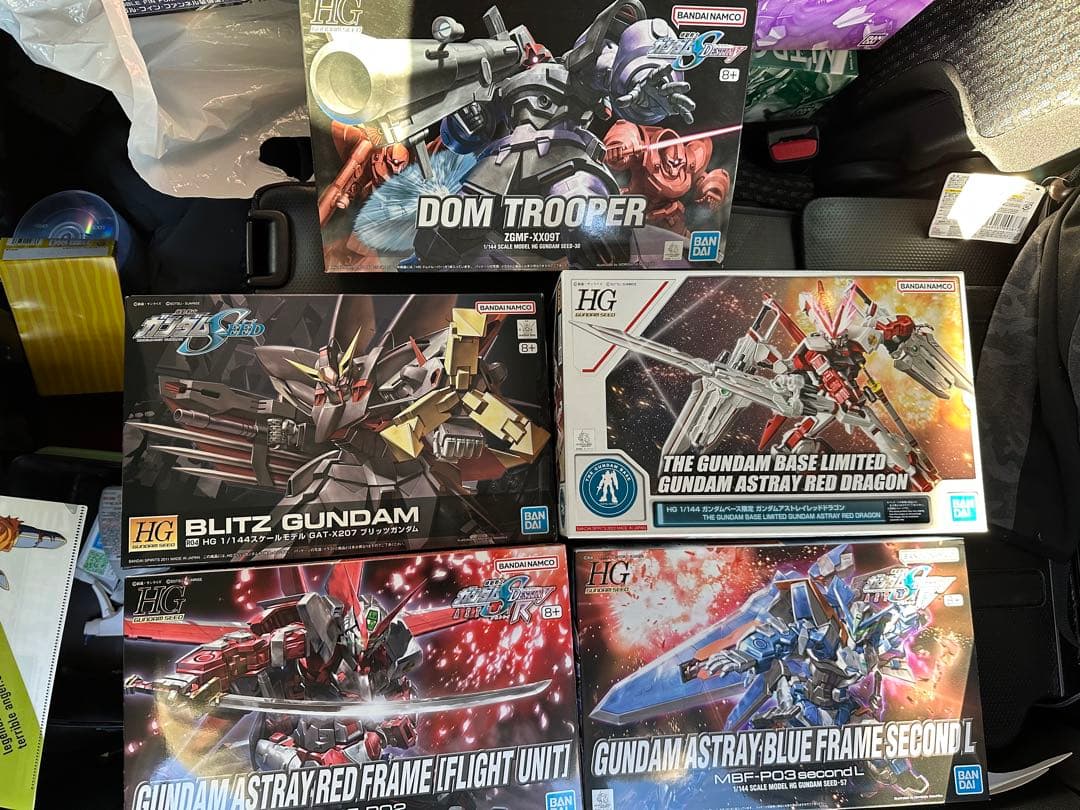 hg SEEDシリーズ未開封　5点セット