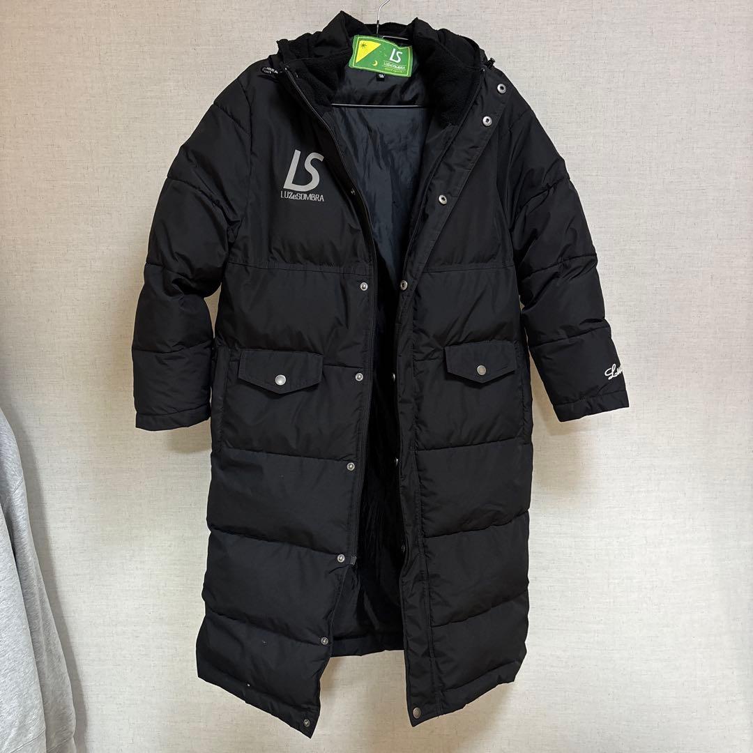 美品　ルースイソンブラ　ダウンベンチコート 黒　160