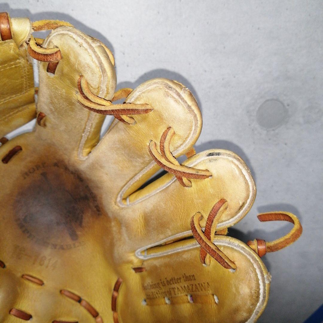 玉澤　TAMAZAWA 内野　グローブ 茶系　軟式　タマザワ