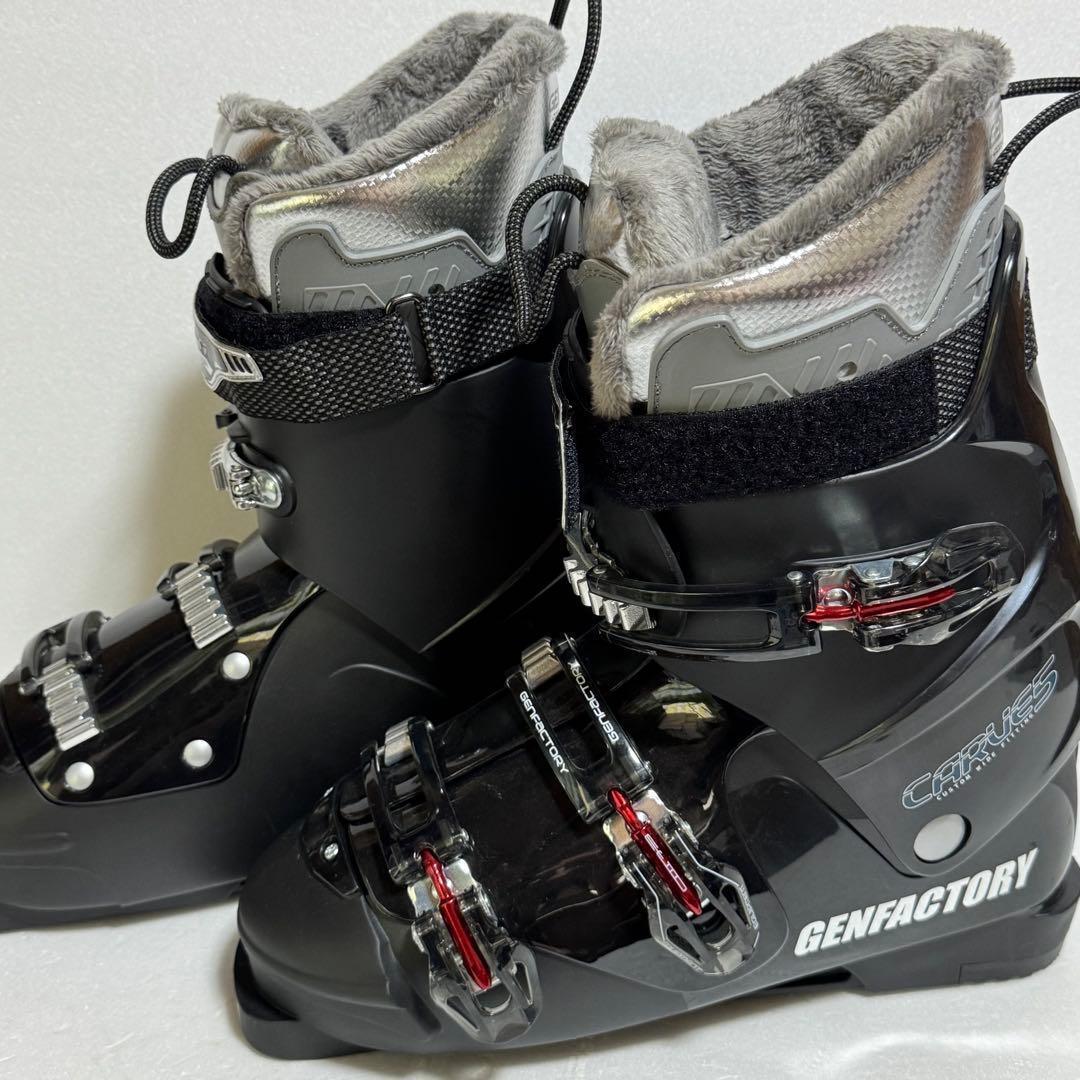 未使用29cmスキーブーツ黒色ブラック初心者おすすめ格安特価29.0cm