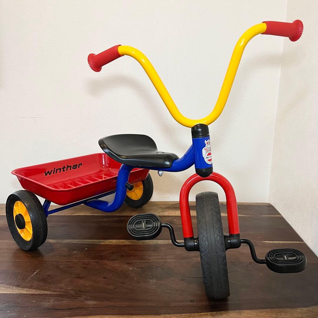 ボーネルンド ウィンザー ペリカンデザイン 三輪車 Vハンドル カラー