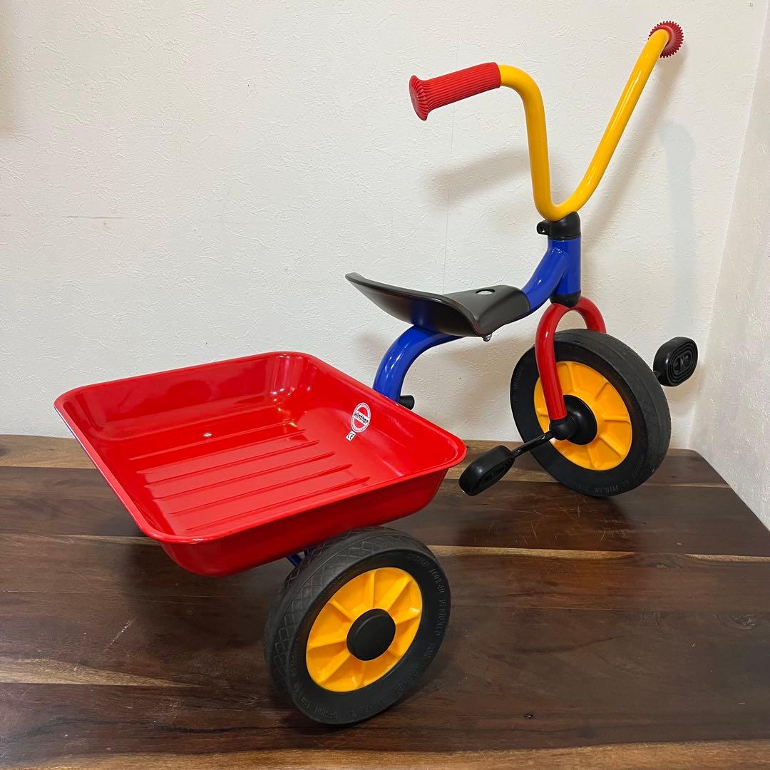 ボーネルンド ウィンザー ペリカンデザイン 三輪車 Vハンドル カラー