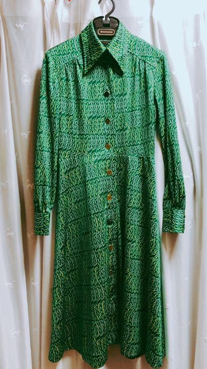 めちゃ可愛昭和レトロワンピ&ジャケットM