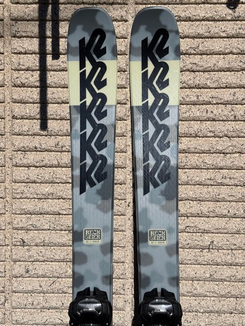 K2 RECKONER 92 スキー 169cm ビンディング付属　使用5回
