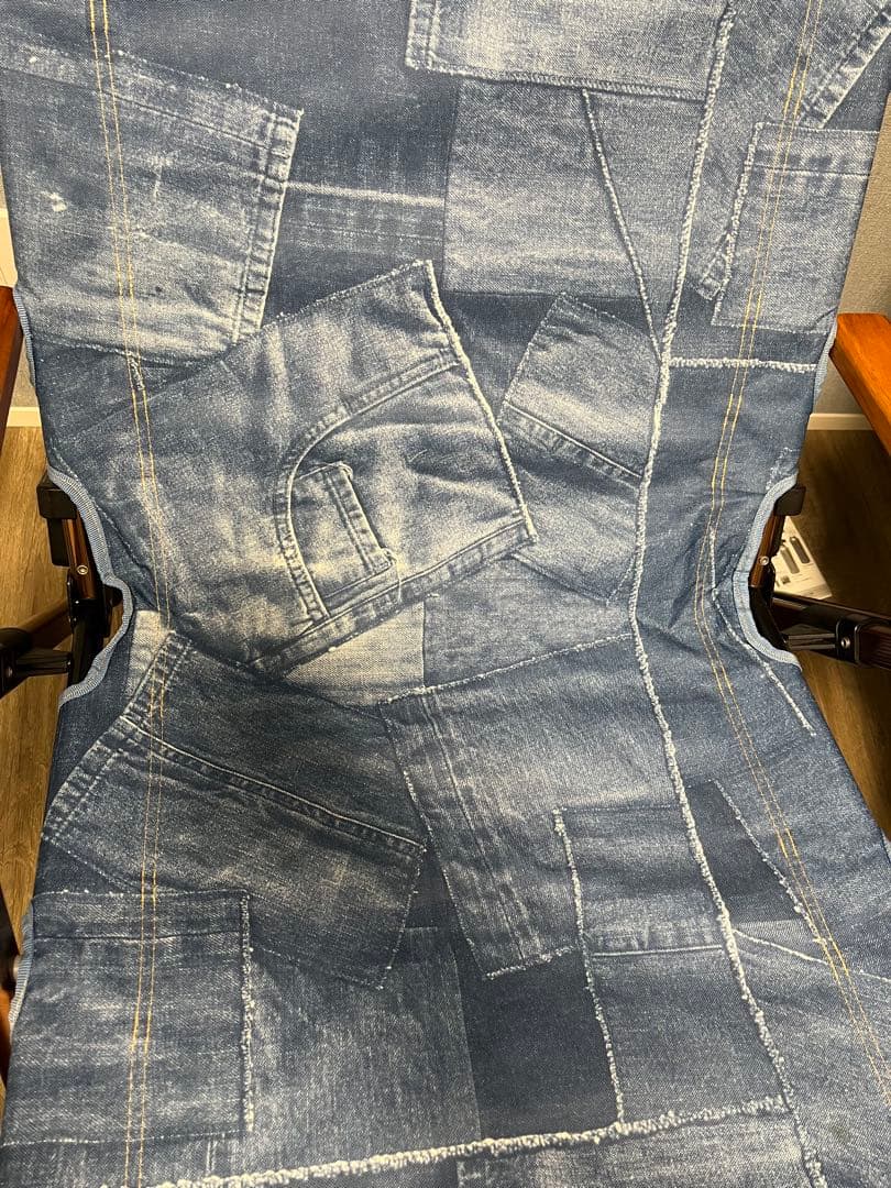 Coleman コールマン アウトドアチェア デニム風　2脚セット