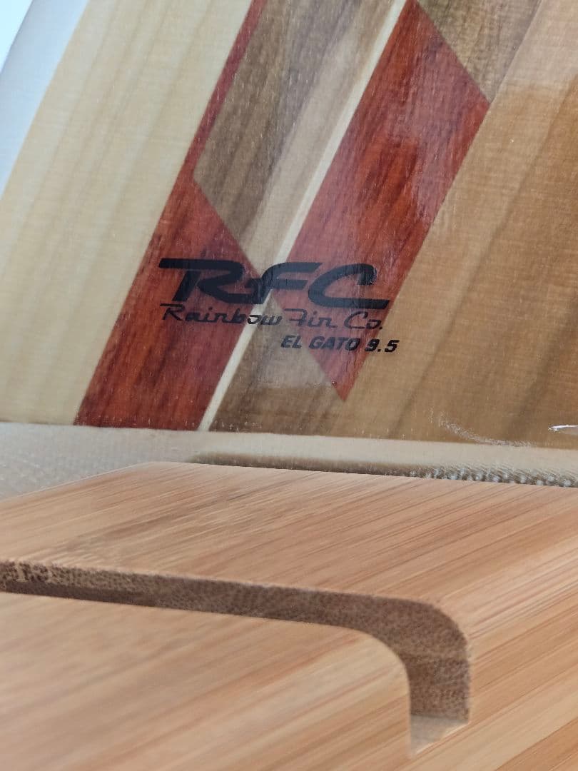 rfc フィン EL GATO 9.5 ウッド 一点もの