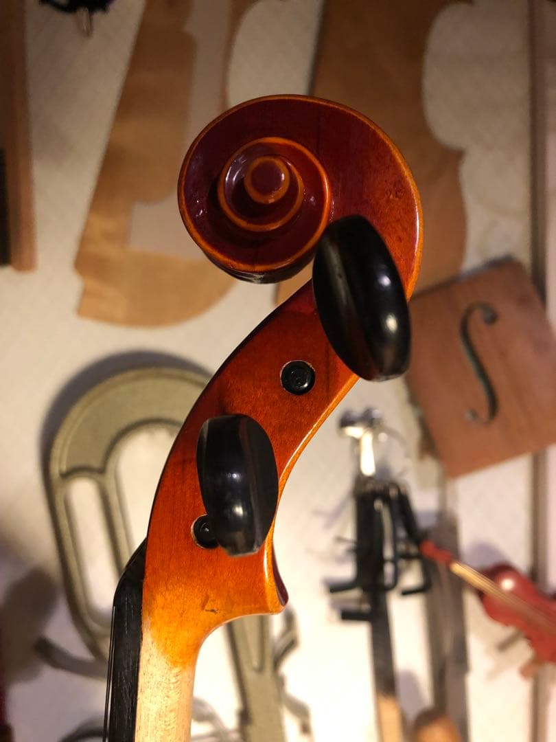 【訳あり特価.駒&魂柱調整済】鈴木分数バイオリンNo280 1/2 1988