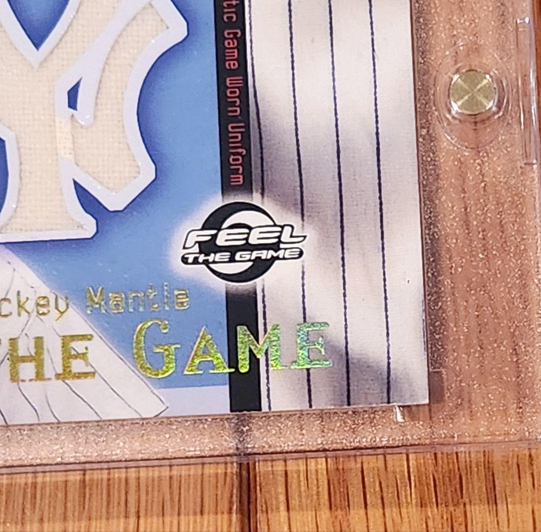 スポーツ選手 2000 FLEER Feel The Game Mickey Mantle