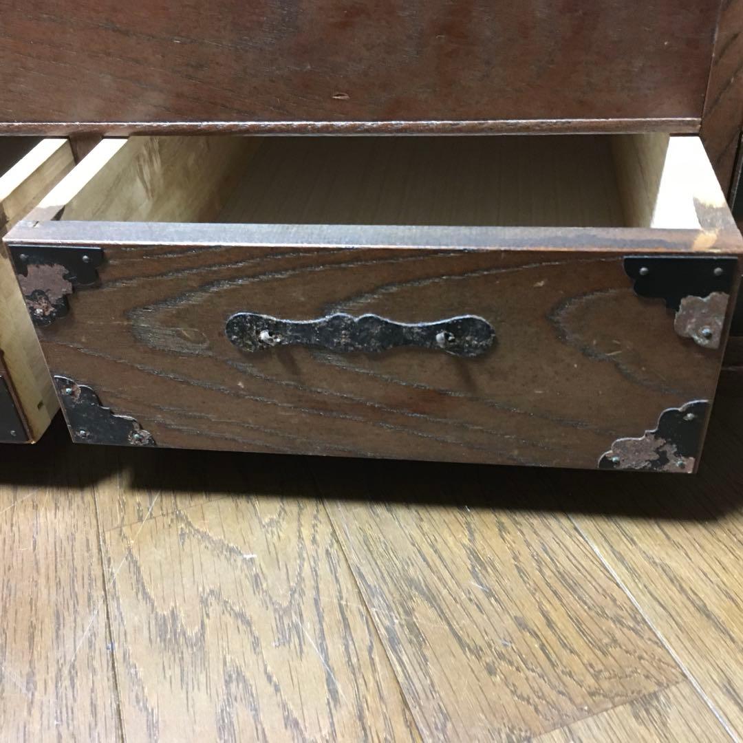 木製長火鉢　角火鉢　古道具 アンティーク　囲炉裏　送料込み