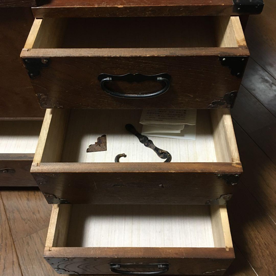 木製長火鉢　角火鉢　古道具 アンティーク　囲炉裏　送料込み