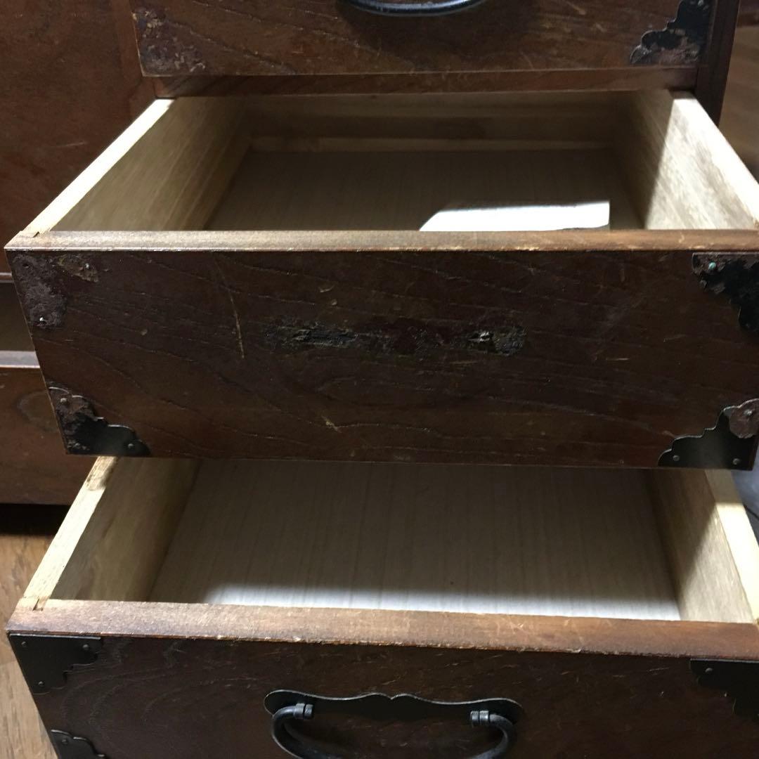 木製長火鉢　角火鉢　古道具 アンティーク　囲炉裏　送料込み